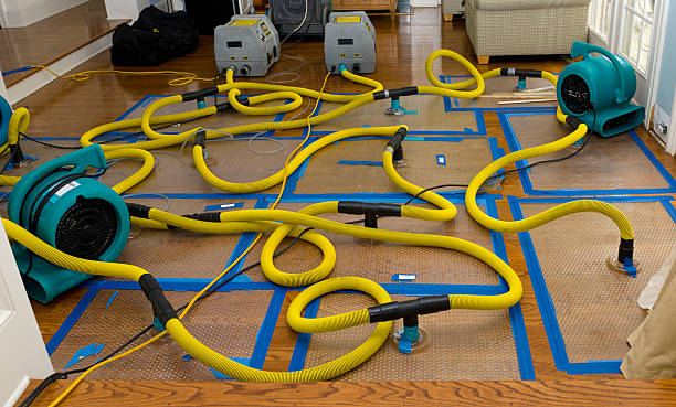Professional Crawl Space Water Removal technician working in Passaic, NJ